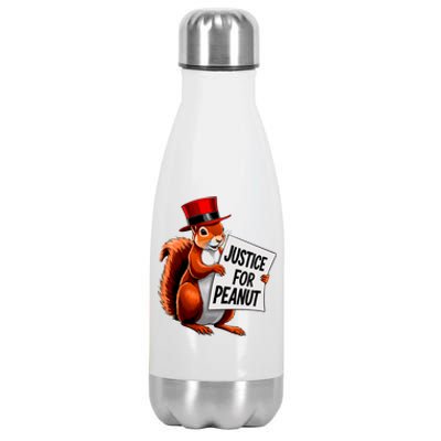 Justice For Peanut The Squirrel Peanut Squirrel Stainless Steel Insulated Water Bottle