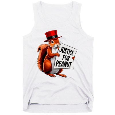 Justice For Peanut The Squirrel Peanut Squirrel Tank Top