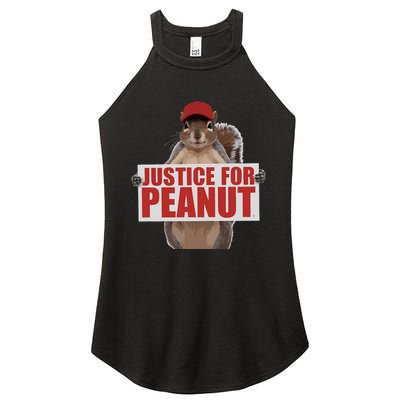 Justice For Peanut The Squirrel Women's Perfect Tri Rocker Tank