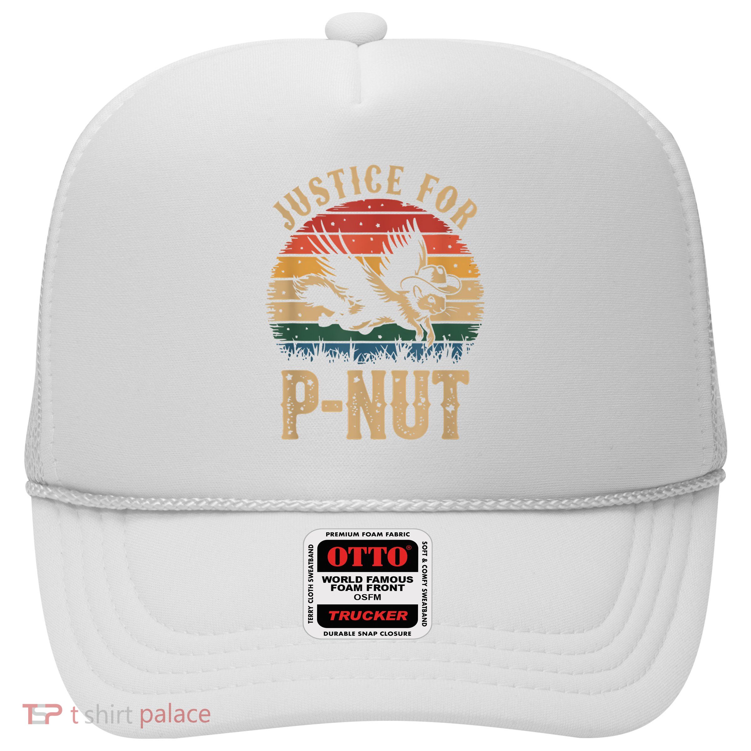Justice For Peanut P’Nut Pnut Squirrel Lover Trucker Hat