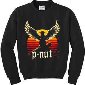 Justice For Peanut P’Nut Pnut Squirrel Lover Kids Sweatshirt