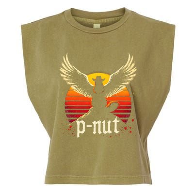 Justice For Peanut P’Nut Pnut Squirrel Lover Garment-Dyed Women's Muscle Tee