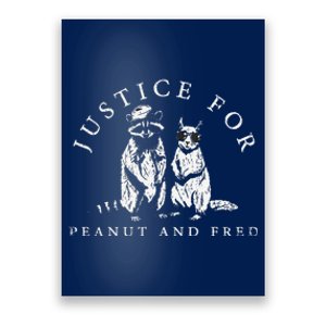 Justice For Peanut And Fred Animal Rights Activism Poster