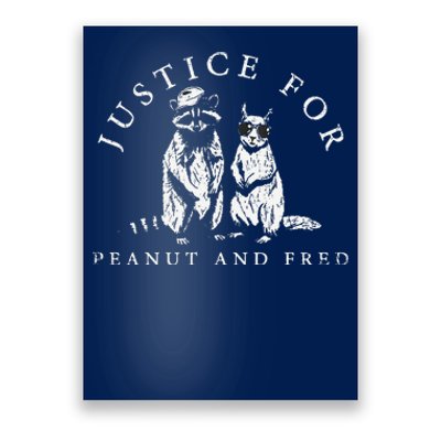 Justice For Peanut And Fred Animal Rights Activism Poster