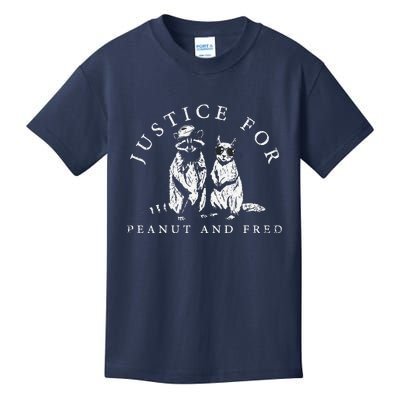 Justice For Peanut And Fred Animal Rights Activism Kids T-Shirt