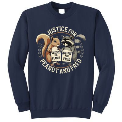 Justice For Peanut And Fred Peanut Squirrel Fred Raccoon Sweatshirt