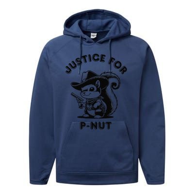 Justice For Pnut Special Squirrel Pnut Squirrel Performance Fleece Hoodie