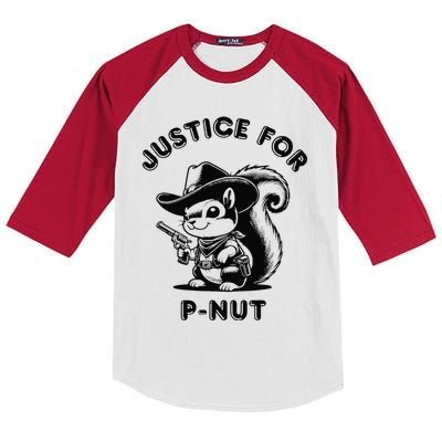 Justice For Pnut Special Squirrel Pnut Squirrel Kids Colorblock Raglan Jersey