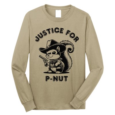 Justice For Pnut Special Squirrel Pnut Squirrel Long Sleeve Shirt