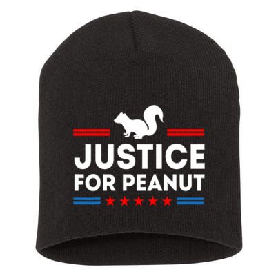 Justice For Peanut The Squirrels 2024 Short Acrylic Beanie