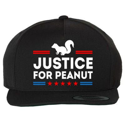 Justice For Peanut The Squirrels 2024 Wool Snapback Cap