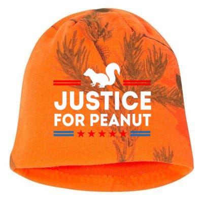 Justice For Peanut The Squirrels 2024 Kati - Camo Knit Beanie