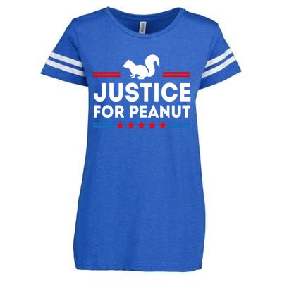 Justice For Peanut The Squirrels 2024 Enza Ladies Jersey Football T-Shirt