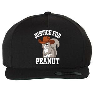 Justice For Peanut The Squirrel 2024 Wool Snapback Cap