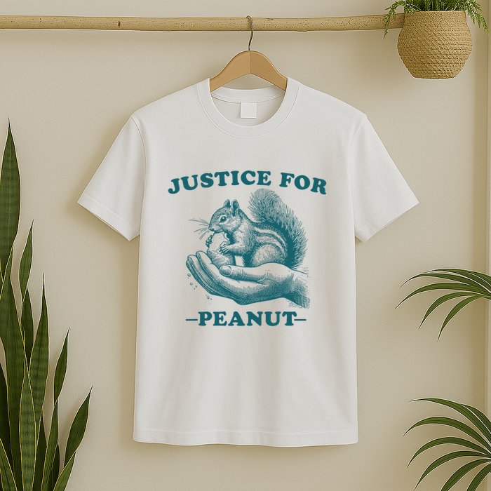 Justice For Peanut The Squirrel Peanut Squirrel T-Shirt