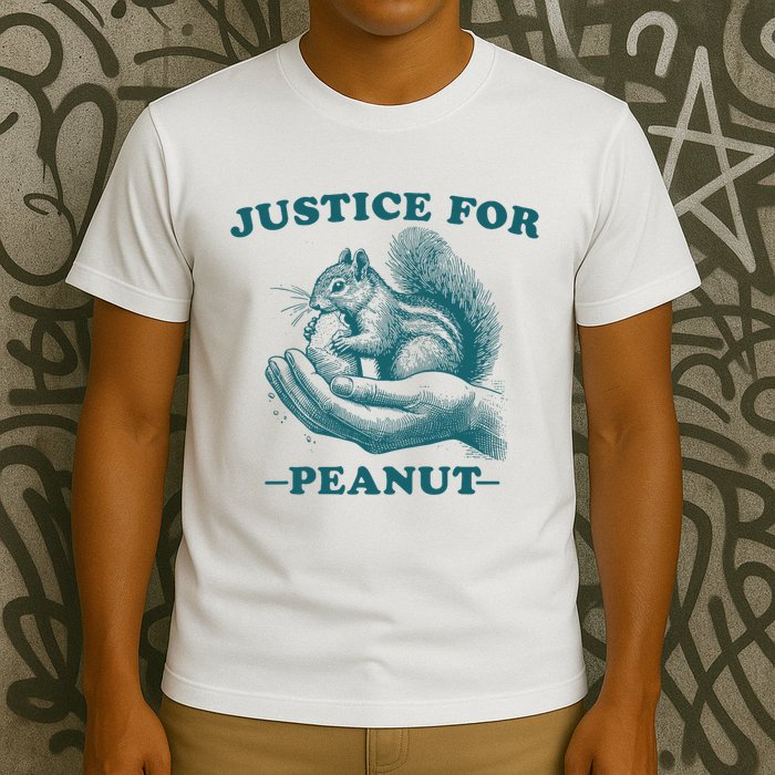 Justice For Peanut The Squirrel Peanut Squirrel T-Shirt