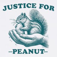 Justice For Peanut The Squirrel Peanut Squirrel T-Shirt
