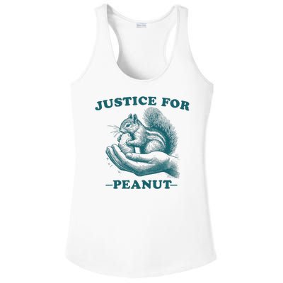 Justice For Peanut The Squirrel Peanut Squirrel Ladies PosiCharge Competitor Racerback Tank