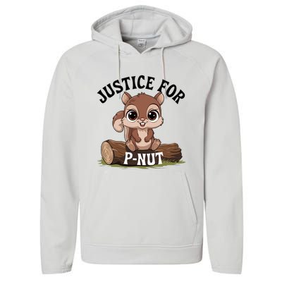 Justice For Pnut Special Squirrel . Pnut Justice Performance Fleece Hoodie