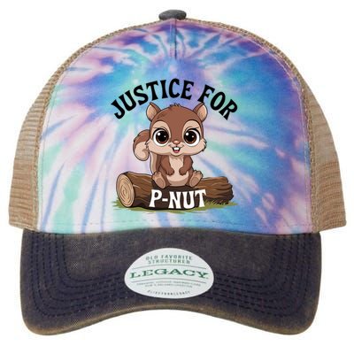 Justice For Pnut Special Squirrel . Pnut Justice Legacy Tie Dye Trucker Hat