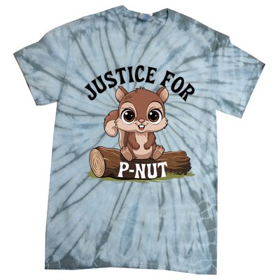 Justice For Pnut Special Squirrel . Pnut Justice Tie-Dye T-Shirt