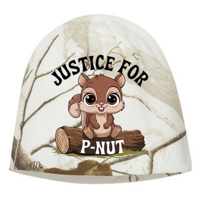 Justice For Pnut Special Squirrel . Pnut Justice Kati - Camo Knit Beanie