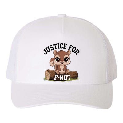 Justice For Pnut Special Squirrel . Pnut Justice Yupoong Adult 5-Panel Trucker Hat