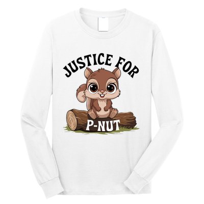 Justice For Pnut Special Squirrel . Pnut Justice Long Sleeve Shirt