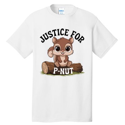 Justice For Pnut Special Squirrel . Pnut Justice Tall T-Shirt