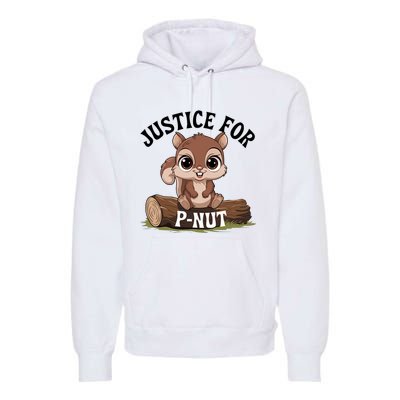 Justice For Pnut Special Squirrel . Pnut Justice Premium Hoodie