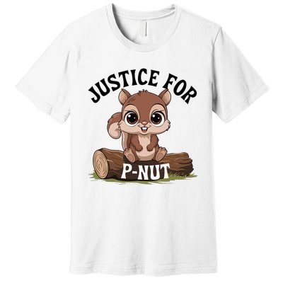 Justice For Pnut Special Squirrel . Pnut Justice Premium T-Shirt