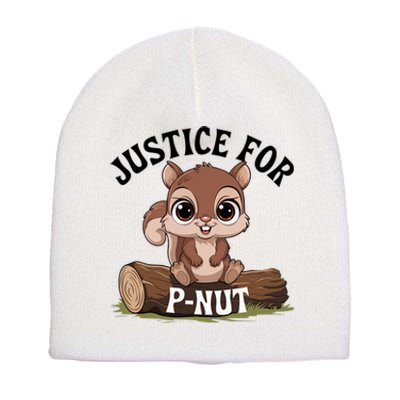 Justice For Pnut Special Squirrel . Pnut Justice Short Acrylic Beanie