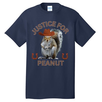 Justice For Peanut The Squirrelanimal Rights Support Tall T-Shirt