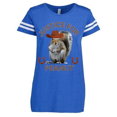 Justice For Peanut The Squirrelanimal Rights Support Enza Ladies Jersey Football T-Shirt