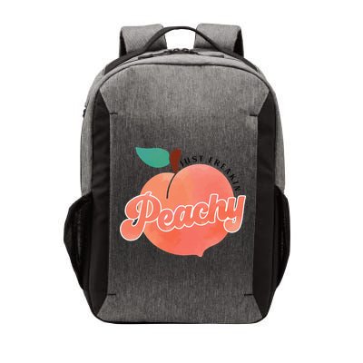 Just Freakin' Peachy Hippie Summer Apparel Tee Gift Vector Backpack