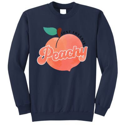 Just Freakin' Peachy Hippie Summer Apparel Tee Gift Sweatshirt