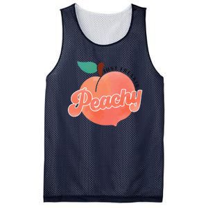 Just Freakin' Peachy Hippie Summer Apparel Tee Gift Mesh Reversible Basketball Jersey Tank