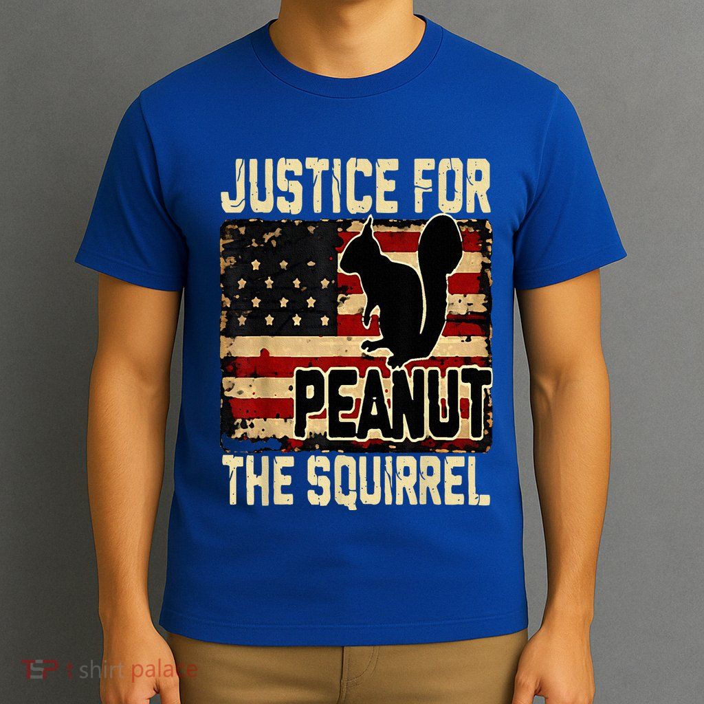 Justice For Peanut The Squirrel Peanut Squirrel T-Shirt