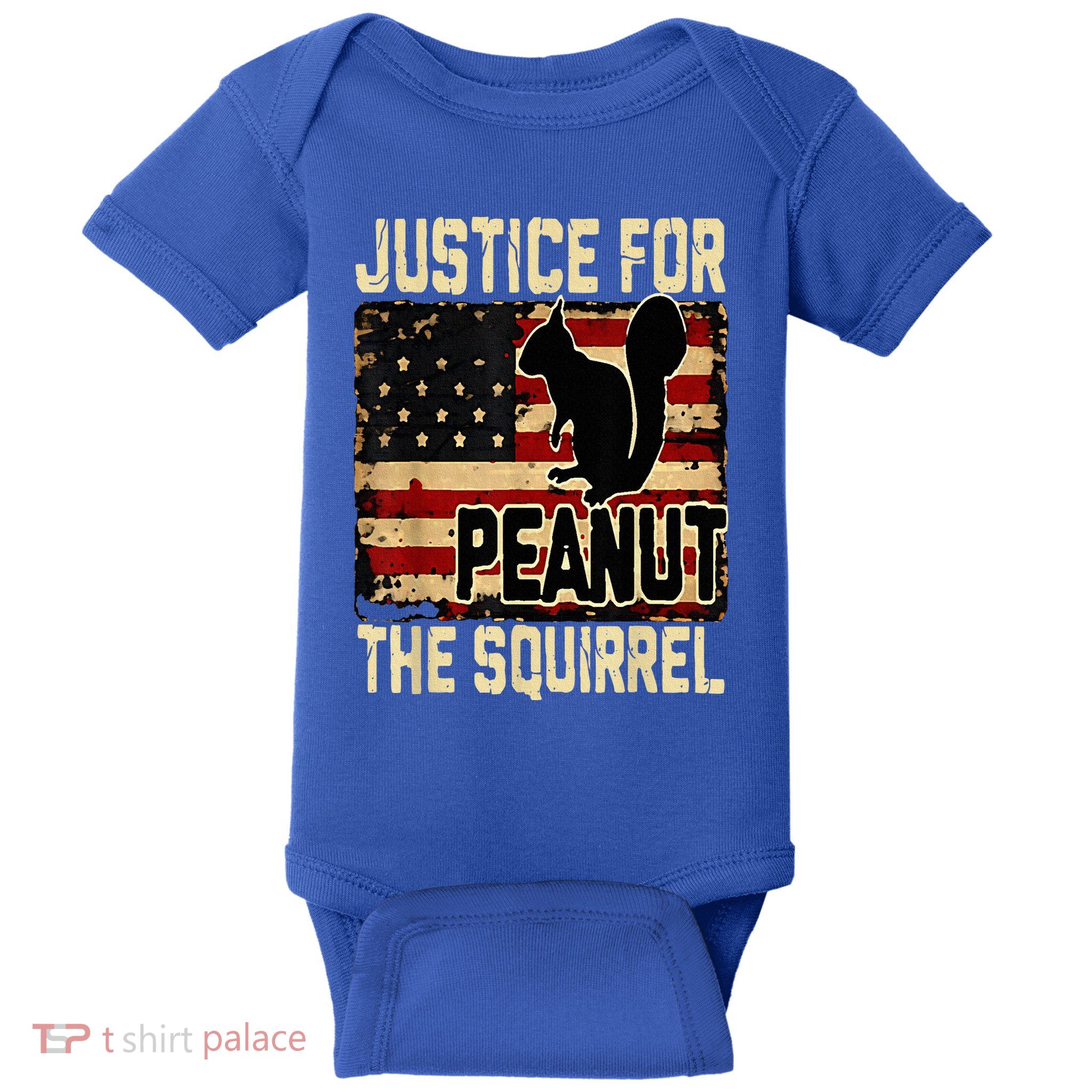Justice For Peanut The Squirrel Peanut Squirrel Baby Bodysuit