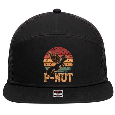 Justice For Peanut P’Nut Pnut Squirrel Lover 7 Panel Mesh Trucker Snapback Hat