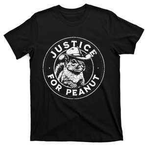 Justice For Peanut The Squirrel P’Nut Pnut Peanut Squirrel T-Shirt