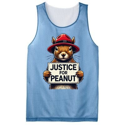 Justice For Peanut The Squirrel Wanted Mesh Reversible Basketball Jersey Tank