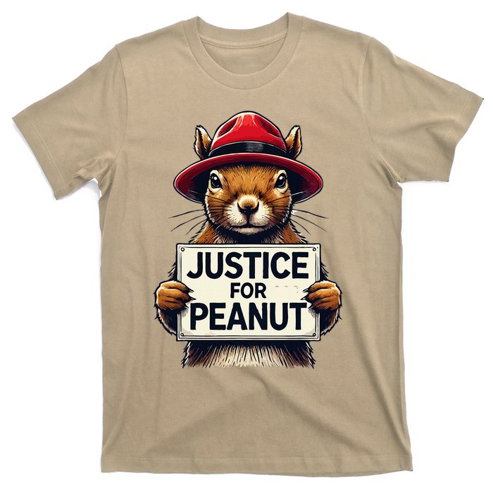 Justice For Peanut The Squirrel Wanted T-Shirt