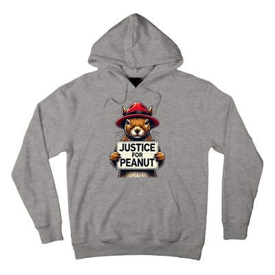 Justice For Peanut The Squirrel Wanted Tall Hoodie