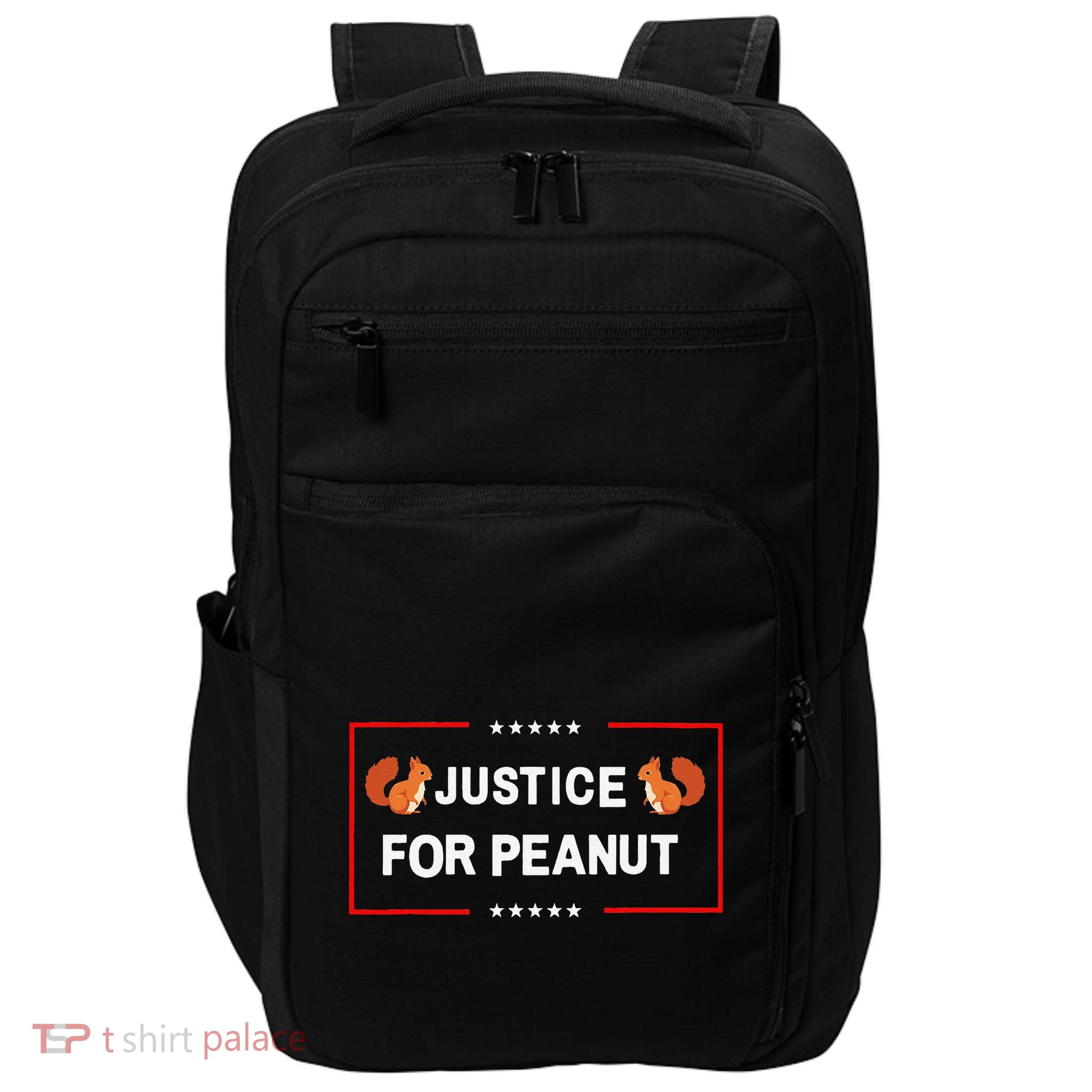 Justice For Peanut The Squirrel Peanut Squirrel Impact Tech Backpack