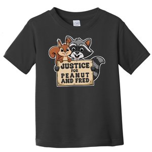 Justice For Peanut And Fred Toddler T-Shirt