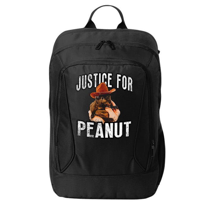 Justice For Peanut The Squirrel Peanut Squirrel City Backpack