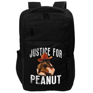 Justice For Peanut The Squirrel Peanut Squirrel Impact Tech Backpack