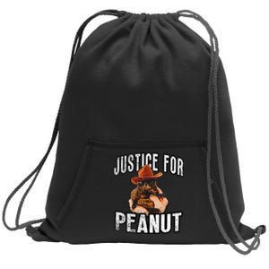 Justice For Peanut The Squirrel Peanut Squirrel Sweatshirt Cinch Pack Bag