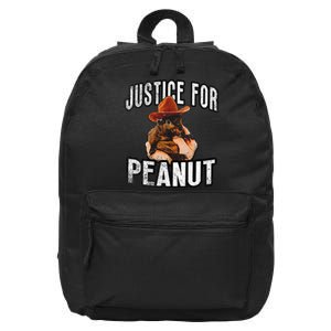 Justice For Peanut The Squirrel Peanut Squirrel 16 in Basic Backpack